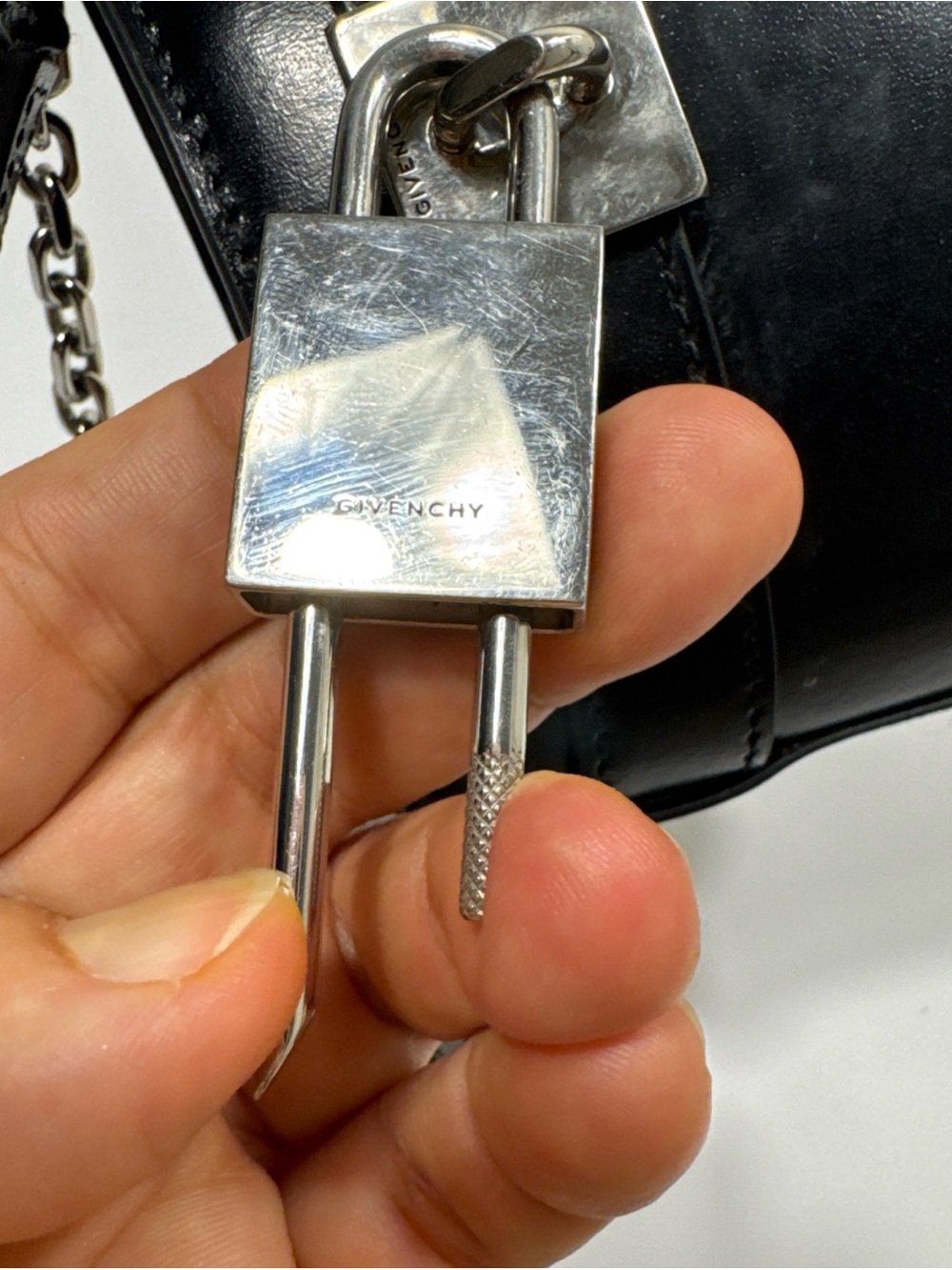 Givenchy Mini Shark Lock Bucket Bag - Picture 15 of 16
